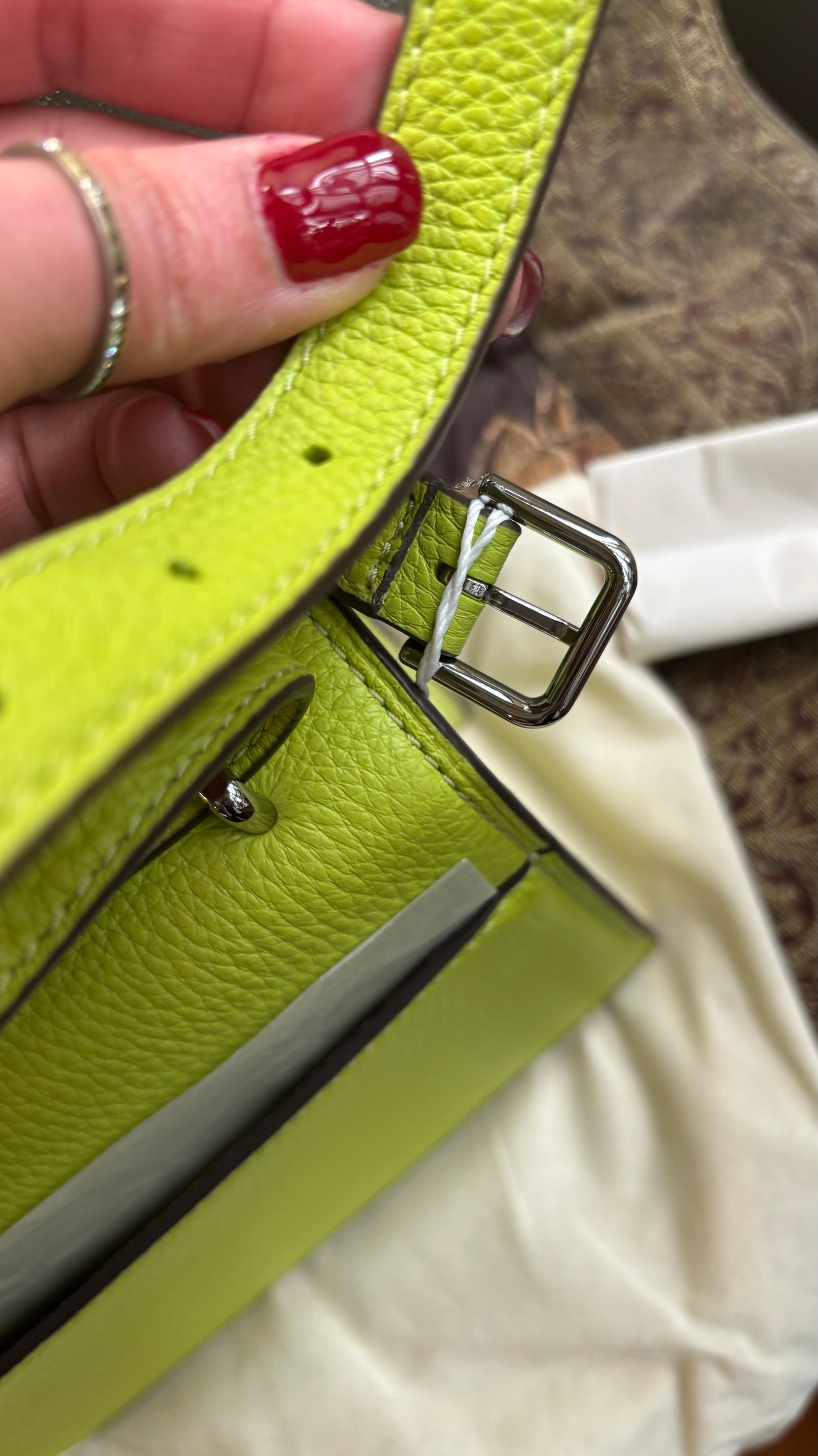 Authentic TORY BURCH Leather Double T magnetic flap shoulder/Crosby convertible L.Edition Ruby Luxury