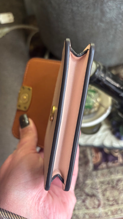 Coach 1941 Tan Calf Leather Card Wallet