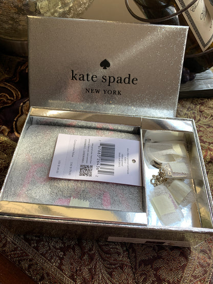 Kate Spade Gift Print Card Case and Keychain Set
