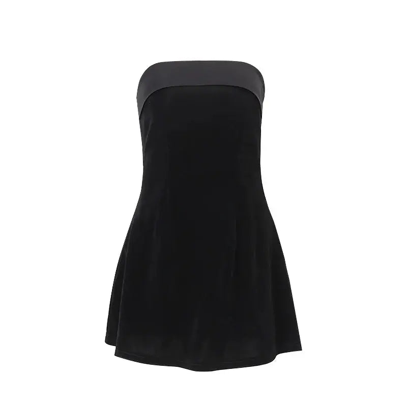 GlamCharm Backless Tube Dress My Store