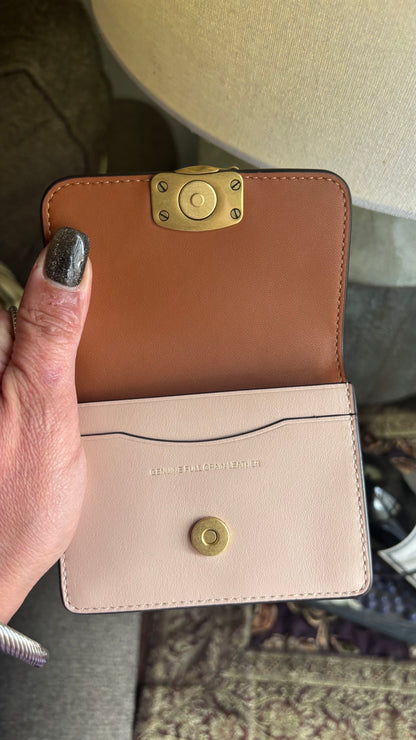 Coach 1941 Tan Calf Leather Card Wallet