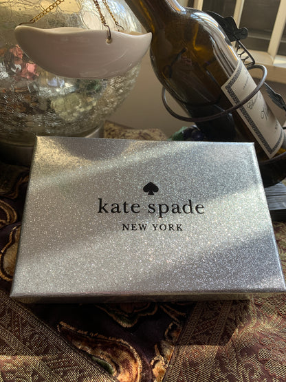 Kate Spade Gift Print Card Case and Keychain Set