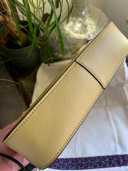 Authentic TORY BURCH Leather shoulder/Crosby bag Ruby Luxury