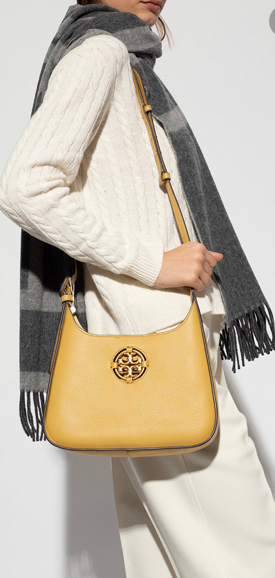Authentic TORY BURCH Leather shoulder/Crosby bag Ruby Luxury