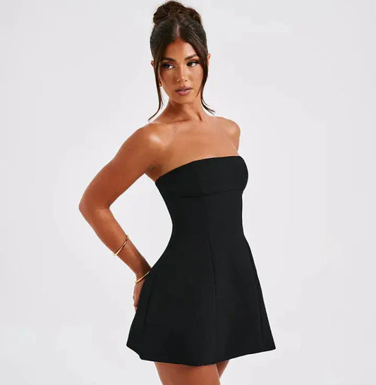 Summer Tube Dress Ruby Luxury