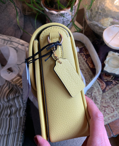 Coach Signature Jacquard Flap Crossbody