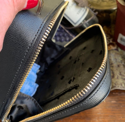 Authentic KATE SPADE leather Minnie Mouse Disney X zip around Crosby/Satchel Ruby Luxury