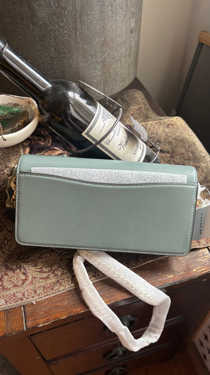 Coach 1941 Mint Calf Leather Chain Crossbody