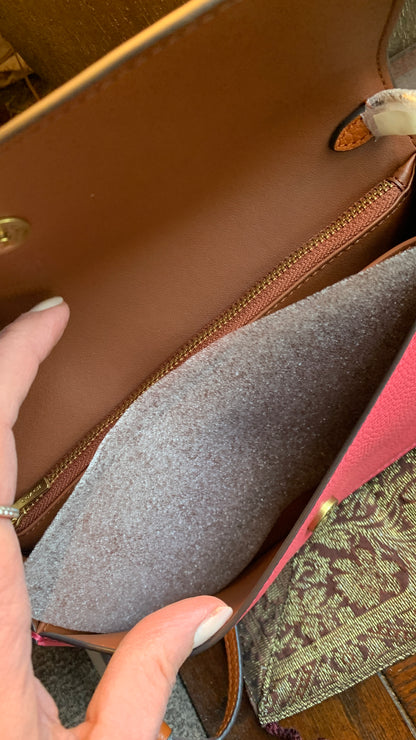 Coach 1941 Colorblock Leather Crossbody