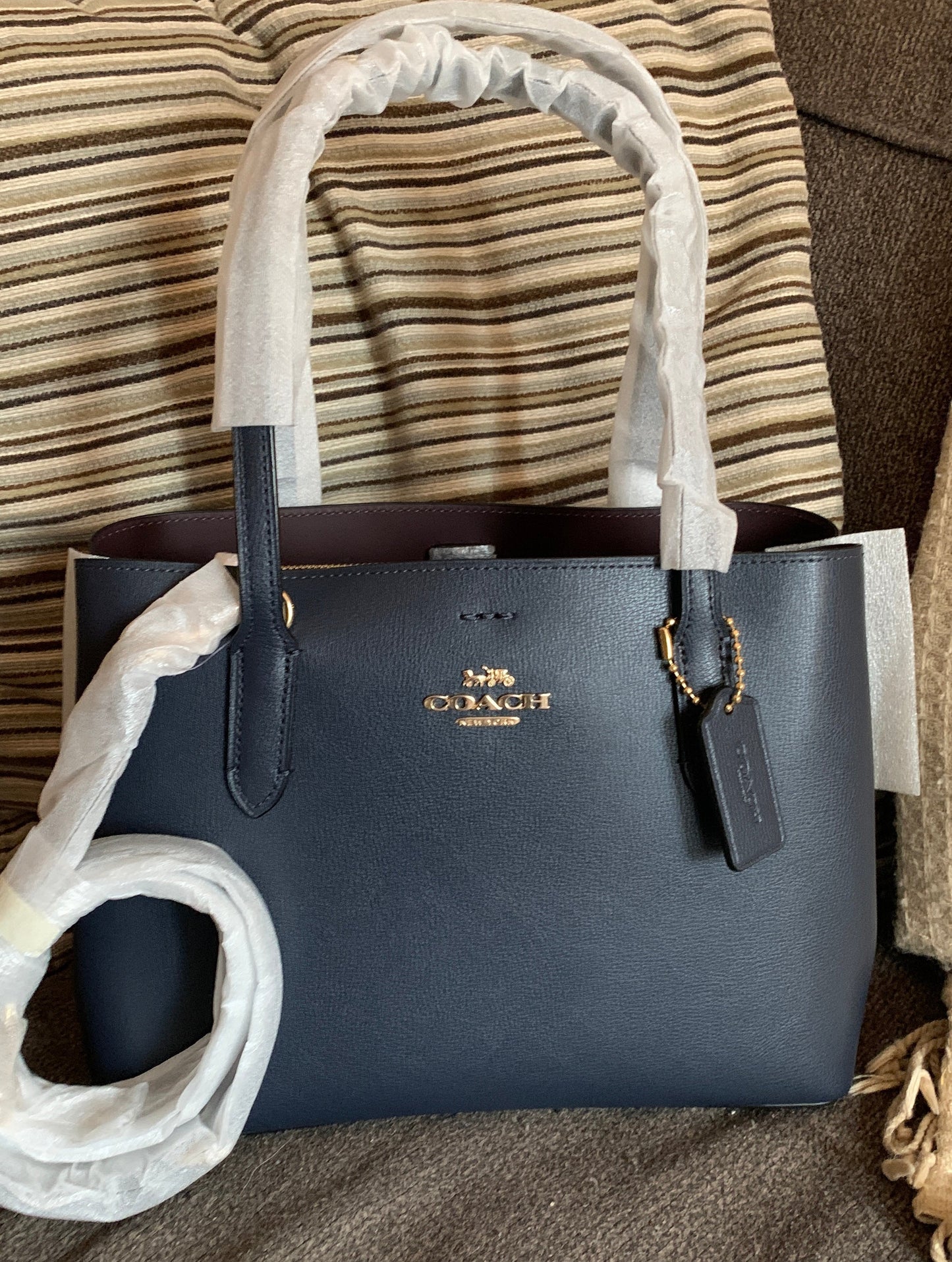 Authentic COACH 1941 double faced leather snap zip Satchel/Crossbody Ruby Luxury