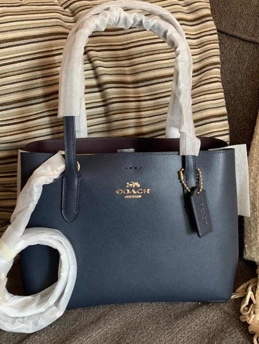 Authentic COACH 1941 double faced leather snap zip Satchel/Crossbody Ruby Luxury