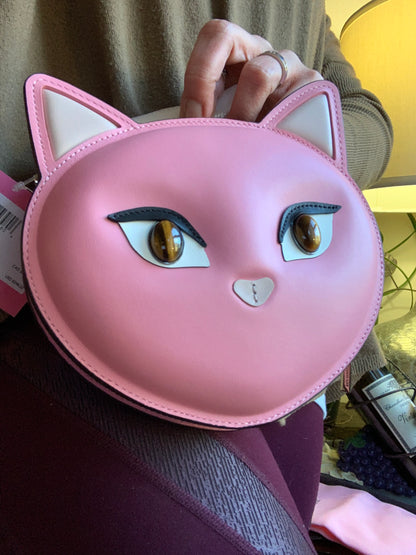 Kate Spade Cat Meow Leather Crossbody