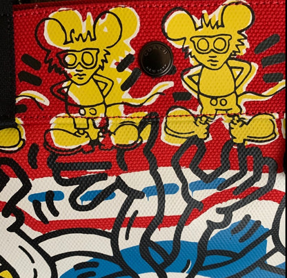 Coach x Disney Mickey Keith Haring Tote