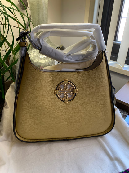 Authentic TORY BURCH Leather shoulder/Crosby bag Ruby Luxury