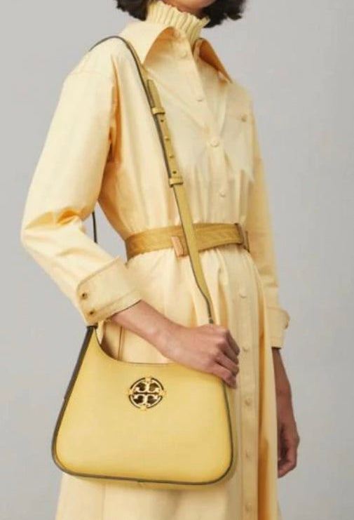 Authentic TORY BURCH Leather shoulder/Crosby bag Ruby Luxury