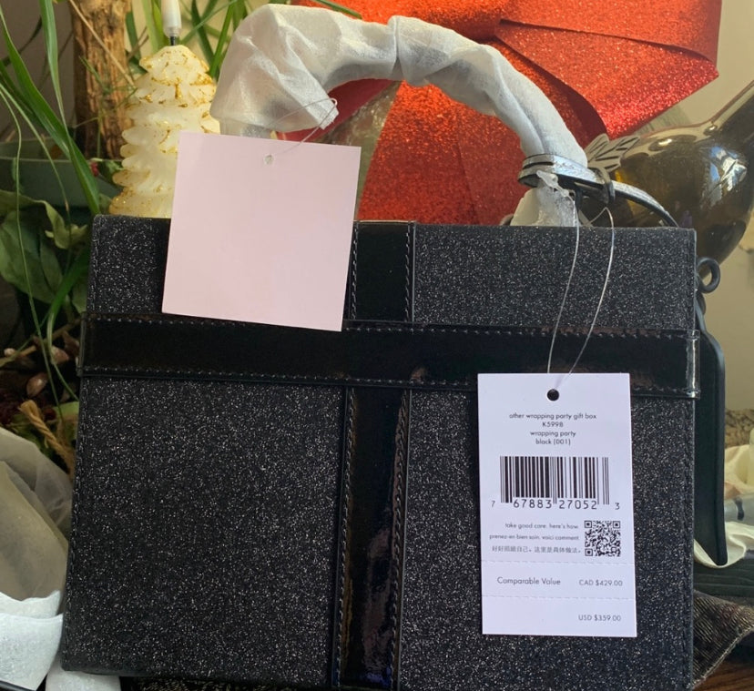 Authentic KATE SPADE Gift box Crosby/satchel magnetic closure bag Ruby Luxury