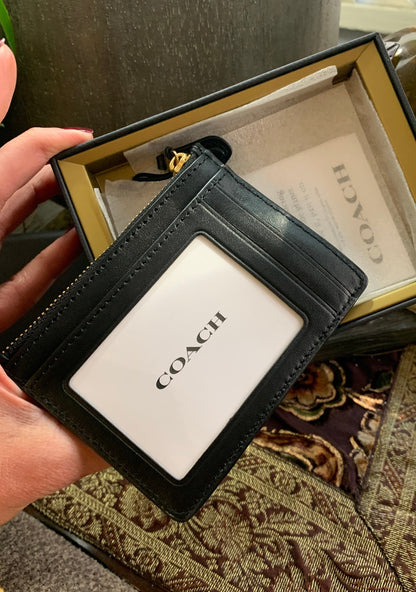 Coach 1941 Jacquard Card Case and Keychain