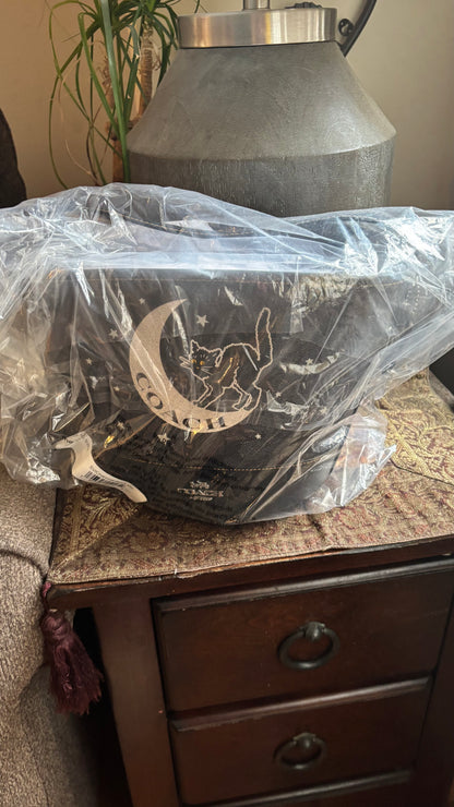 Coach Celestial Cat Bucket Shoulder Bag