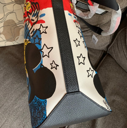 Coach x Disney Mickey Keith Haring Tote