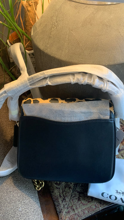 Coach 1941 Leopard Leather Crosby Bag