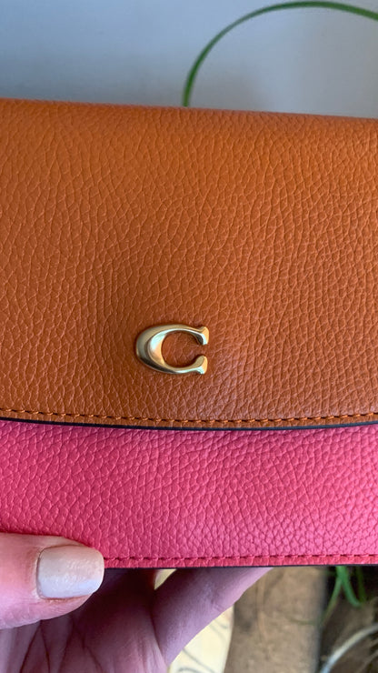 Coach 1941 Colorblock Leather Crossbody