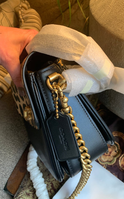 Coach 1941 Leopard Leather Crosby Bag