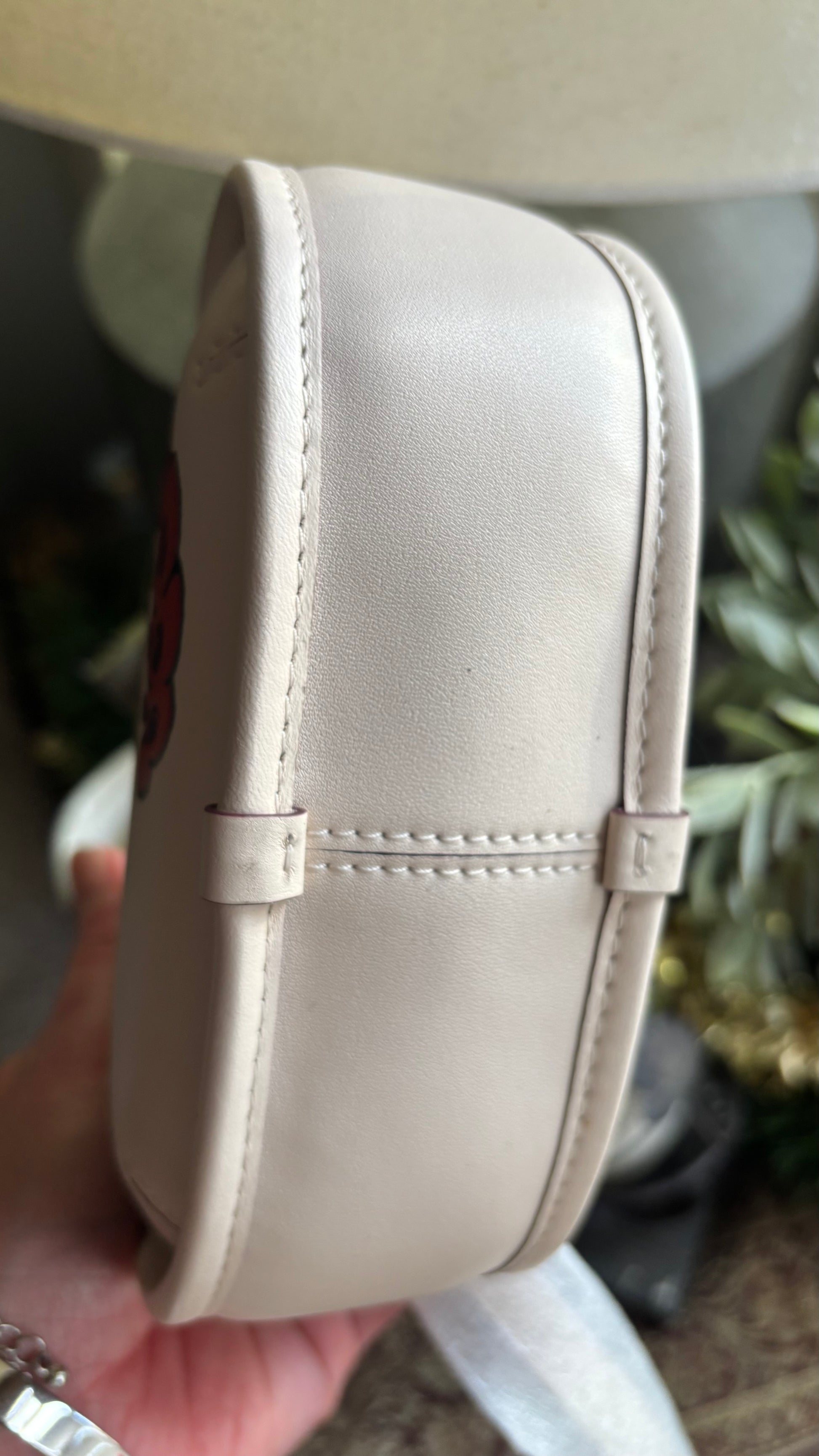 Authentic COACHTOPIA Leather with caterpillar design magnetic closure satchel/Crossbody - Ruby Luxury