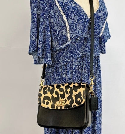 Coach 1941 Leopard Leather Crosby Bag