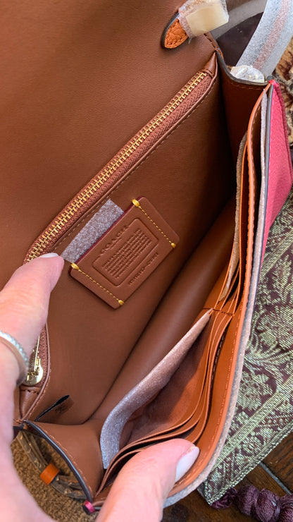 Coach 1941 Colorblock Leather Crossbody