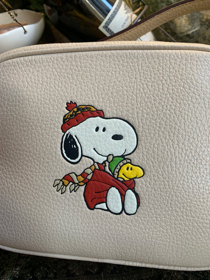 Coach x Peanuts Jamie Leather Crossbody