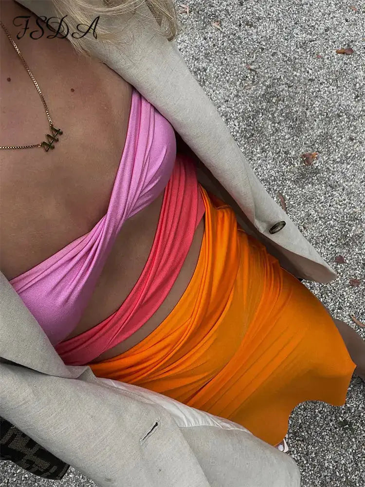 Strapless Beach Dress Ruby Luxury