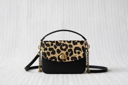 Coach 1941 Leopard Leather Crosby Bag