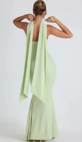 Fishtail Dress Ruby Luxury