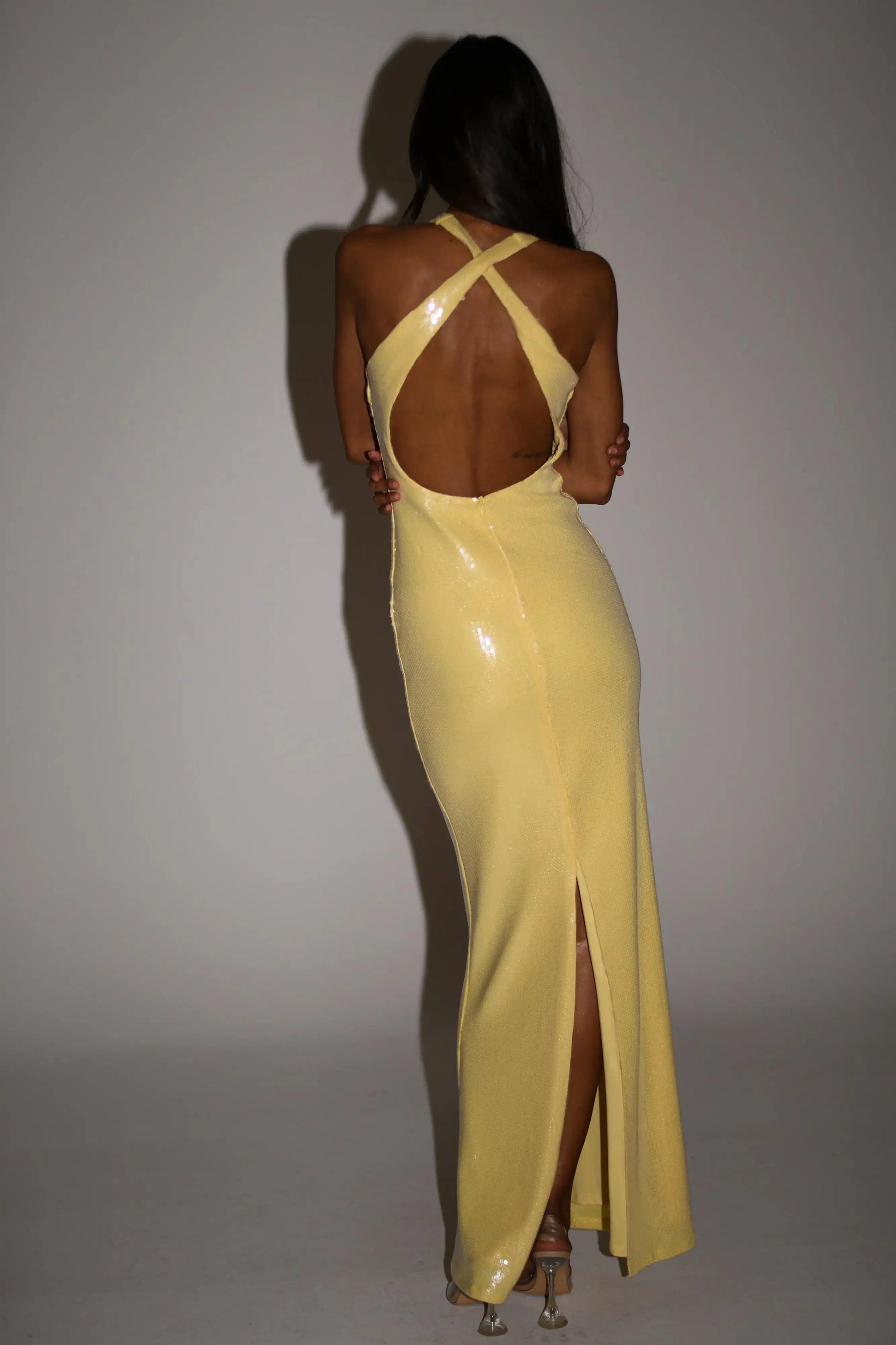 Eliza Rose Sequin Maxi Dress My Store