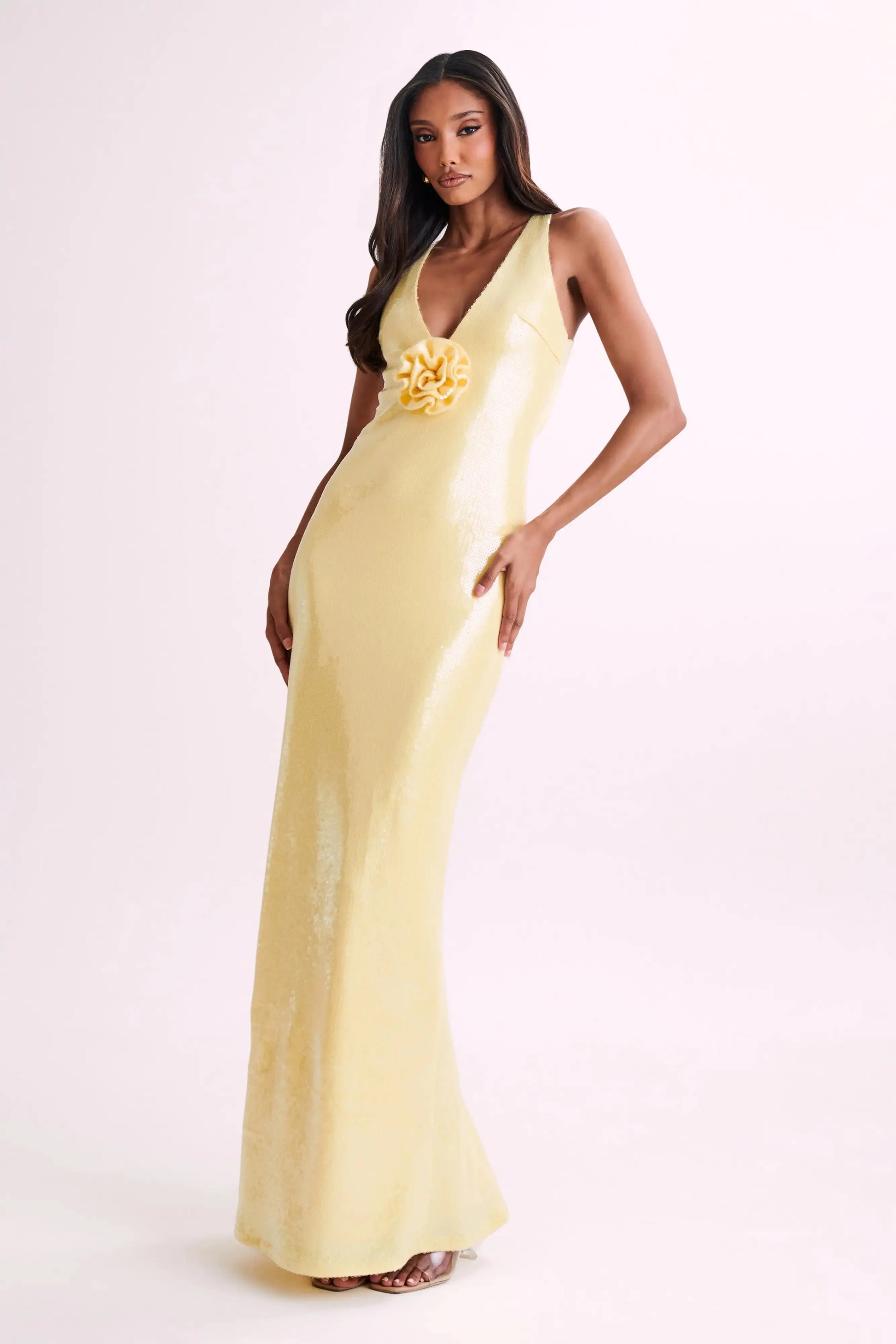 Eliza Rose Sequin Maxi Dress - Ruby Luxury