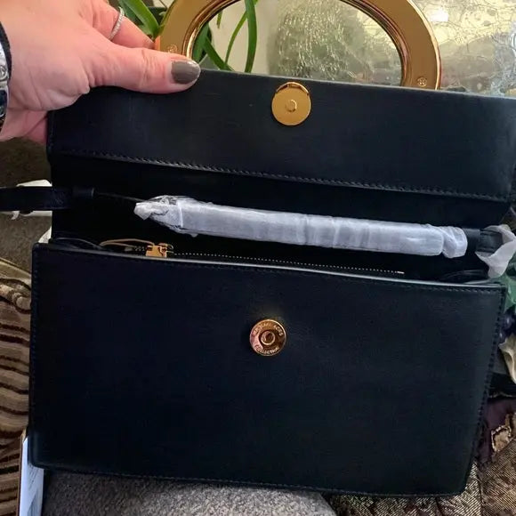 RARE❤️Authentic MK Collection Calf Leather L.Edition Crosby/Clutch/shoulder ❤️ Ruby Luxury