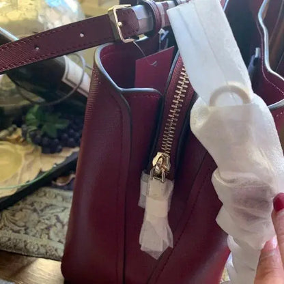 Kate Spade Cherry Preserve Saffiano Satchel