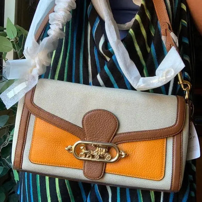 Coach 1941 Canvas and Leather Crossbody