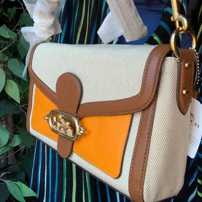 Coach 1941 Canvas and Leather Crossbody
