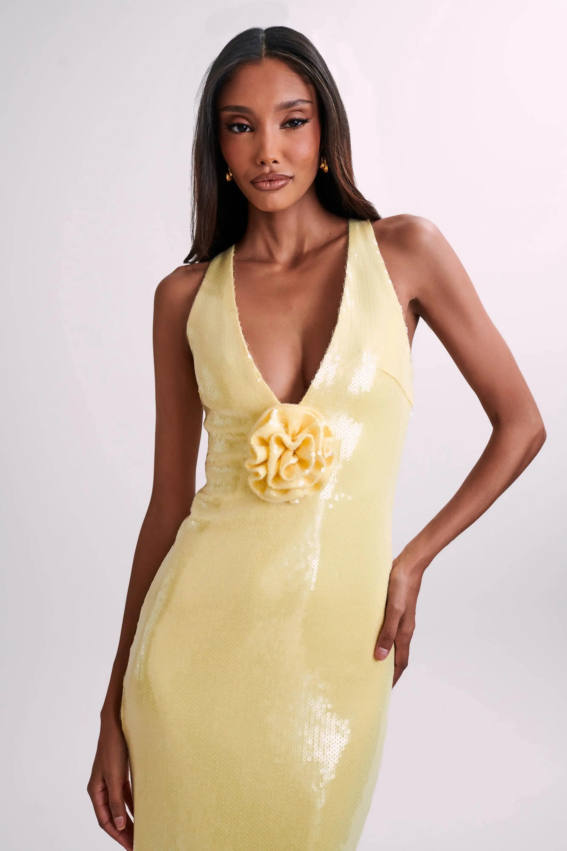 Eliza Rose Sequin Maxi Dress My Store