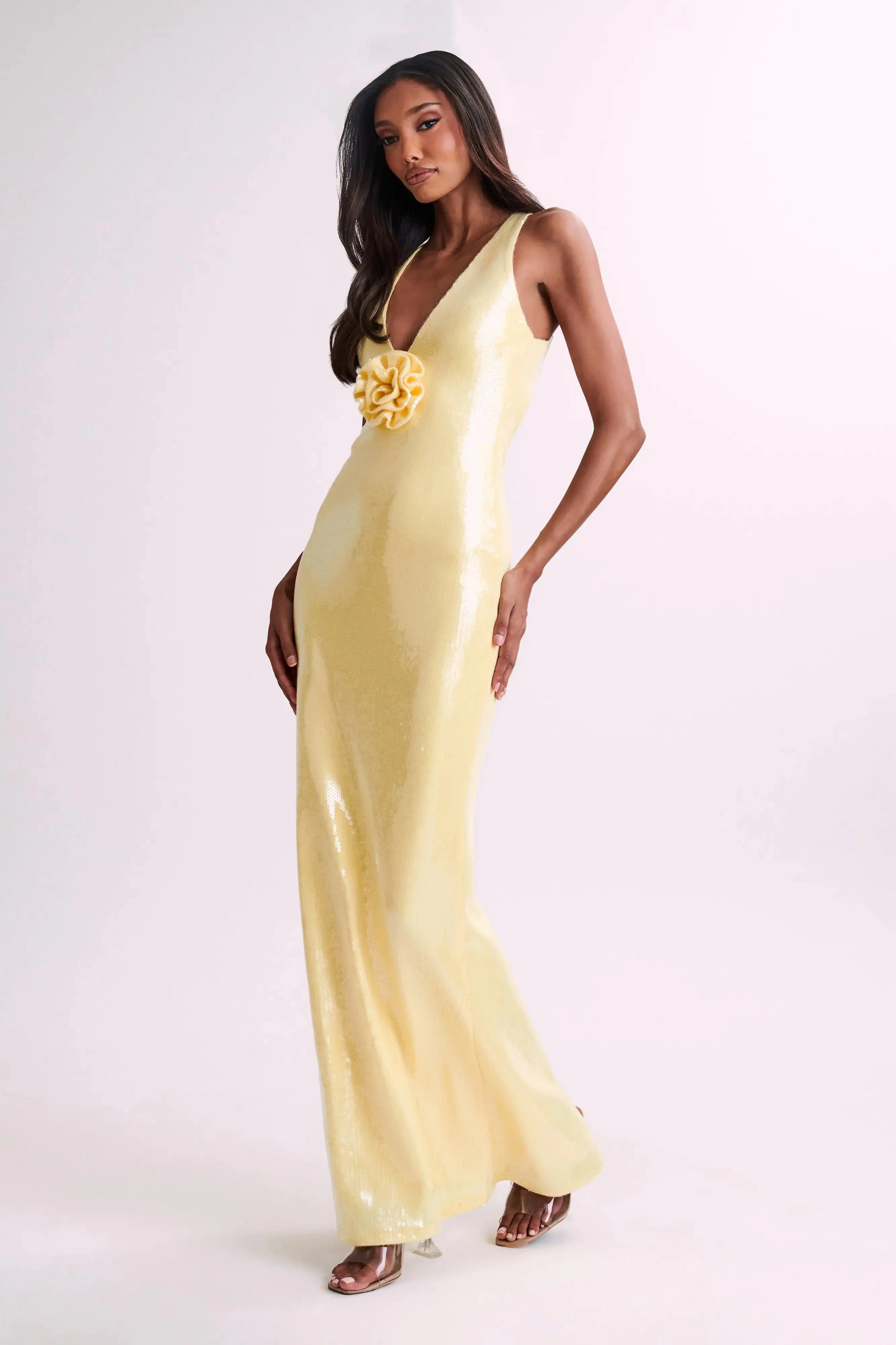 Eliza Rose Sequin Maxi Dress My Store
