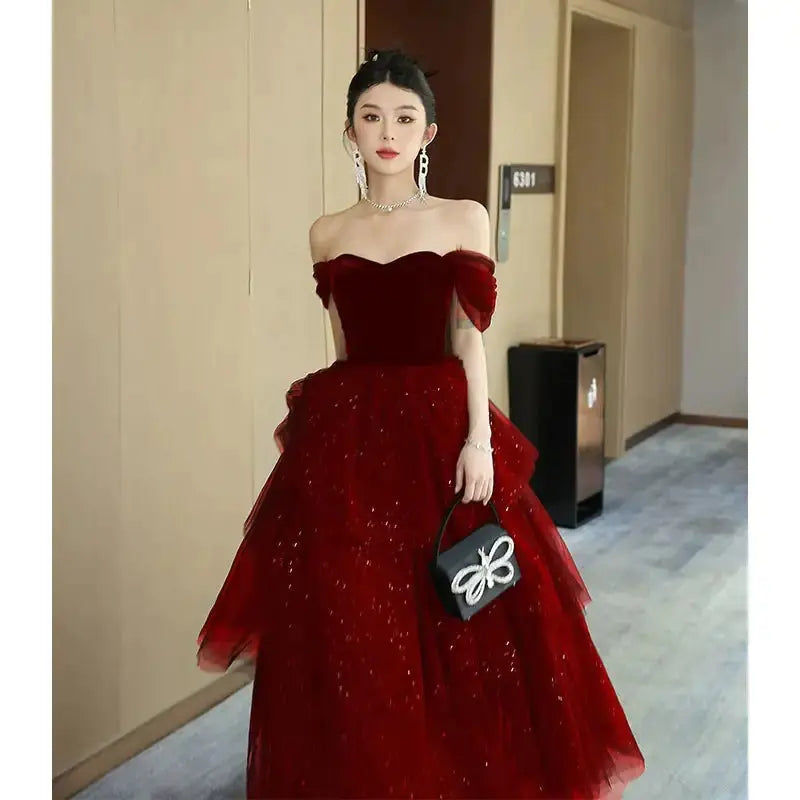 Luxury Black Evening Dress - Exquisite Design for Special Occasions My Store